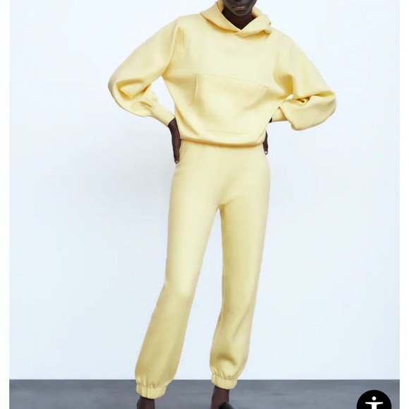 ZaraYellow Sweatsuit - Picture 2 of 8